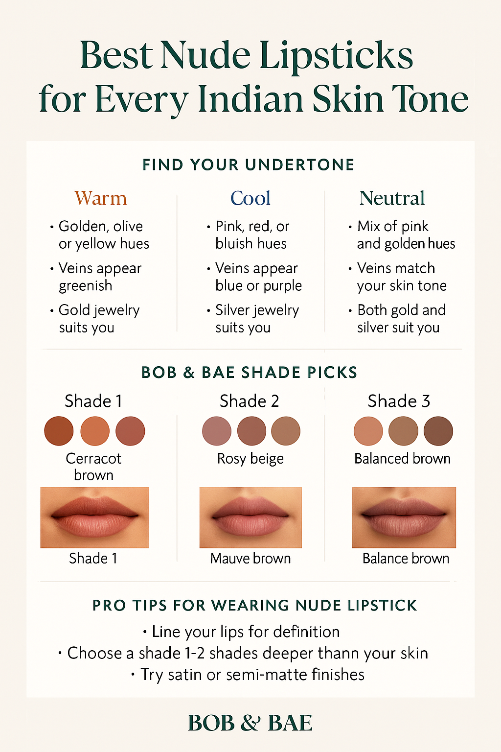 Best Nude Mousse Lipsticks for Indian Skin Tones (2025 Guide)