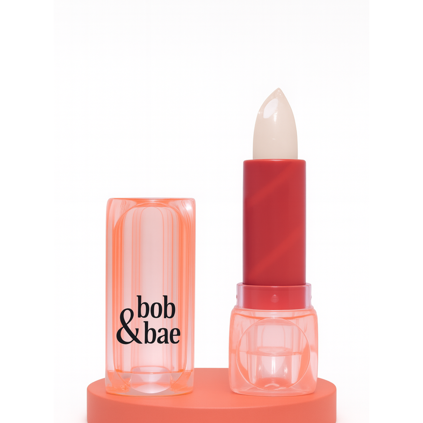 Bob & Bae Cotton Candy pH Lipstick - Strawberry Smooch | Colour Changing Lip Balm + Build-a-Blush | pH Balanced Hydrating Lip Tint | Glides Smooth & Adapts to You | All-Day Tint – 3.5g