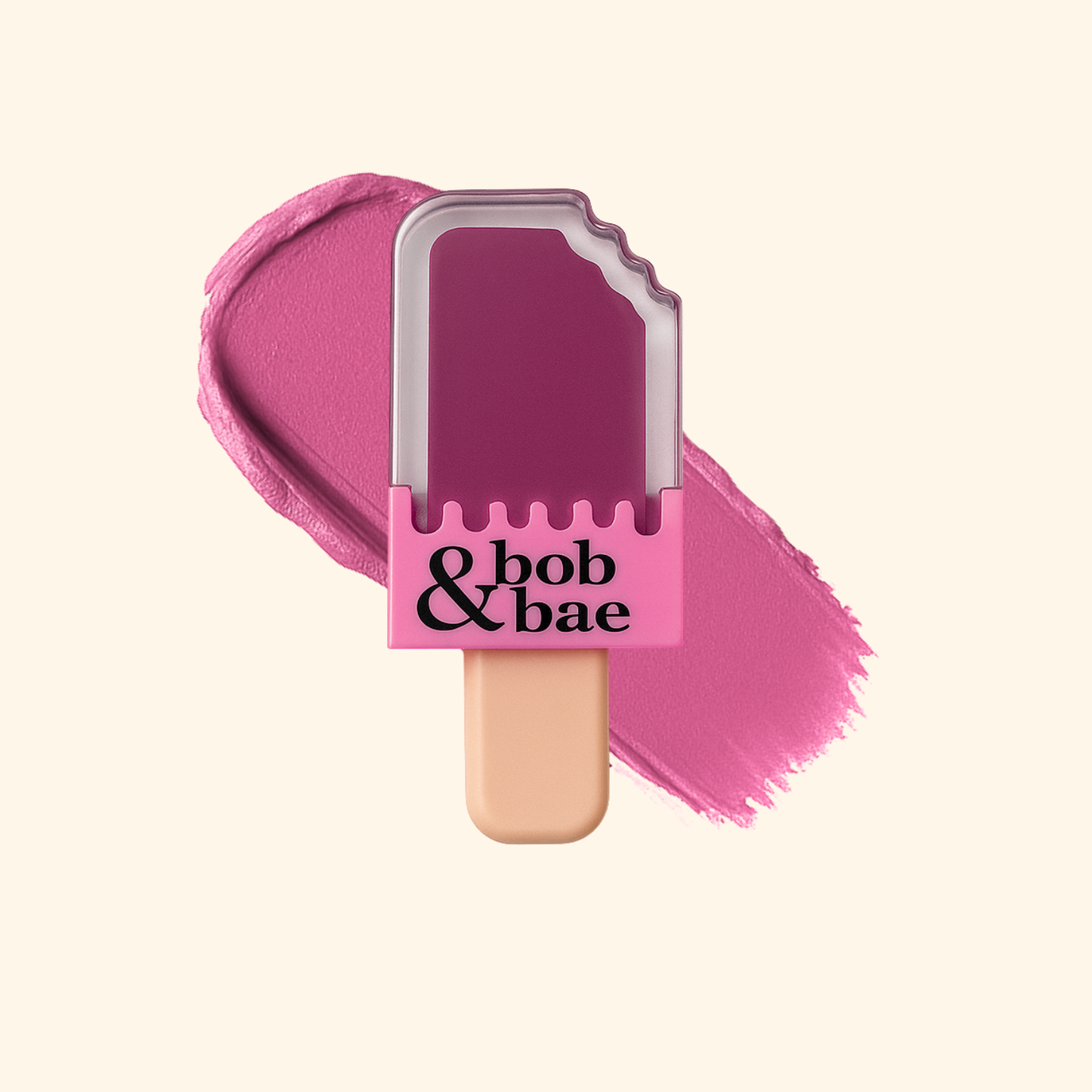 Bob & Bae Whipped Lipstick - HOT MESS with Kojic Acid| Viral Korean Mousse Lipstick | Matte Finish & Long Lasting | Lip & Cheek Tint | Superlight & Transferproof - 5.5 ml