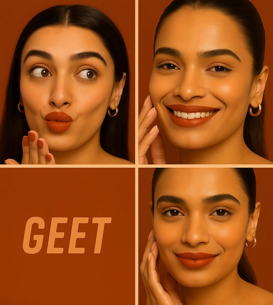 Bob & Bae SPF Semi-Matte Liquid Lipstick - GEET | SPF 32+ Sun Protection, Kojic Acid & Hyaluronic Acid | Smudge-Proof, Transfer-Proof, Long-Lasting 12H Wear | Hydrating, Vegan & Cruelty-Free | 2ml