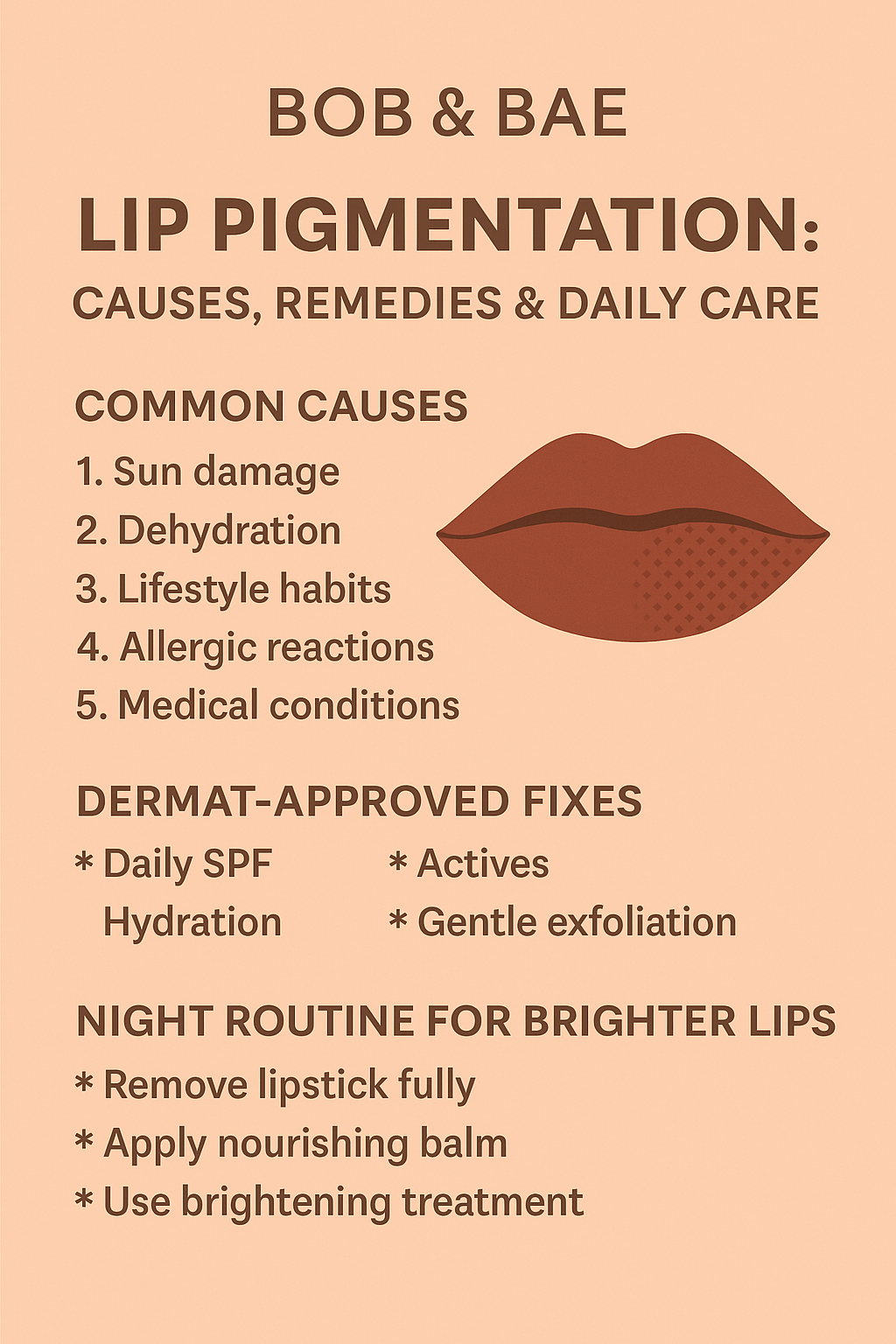 Lip Pigmentation in India: Causes & Dermat-Approved Fixes