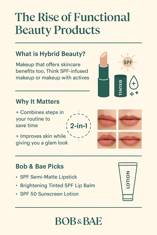 Functional Beauty – Makeup + Skincare Hybrid Trend