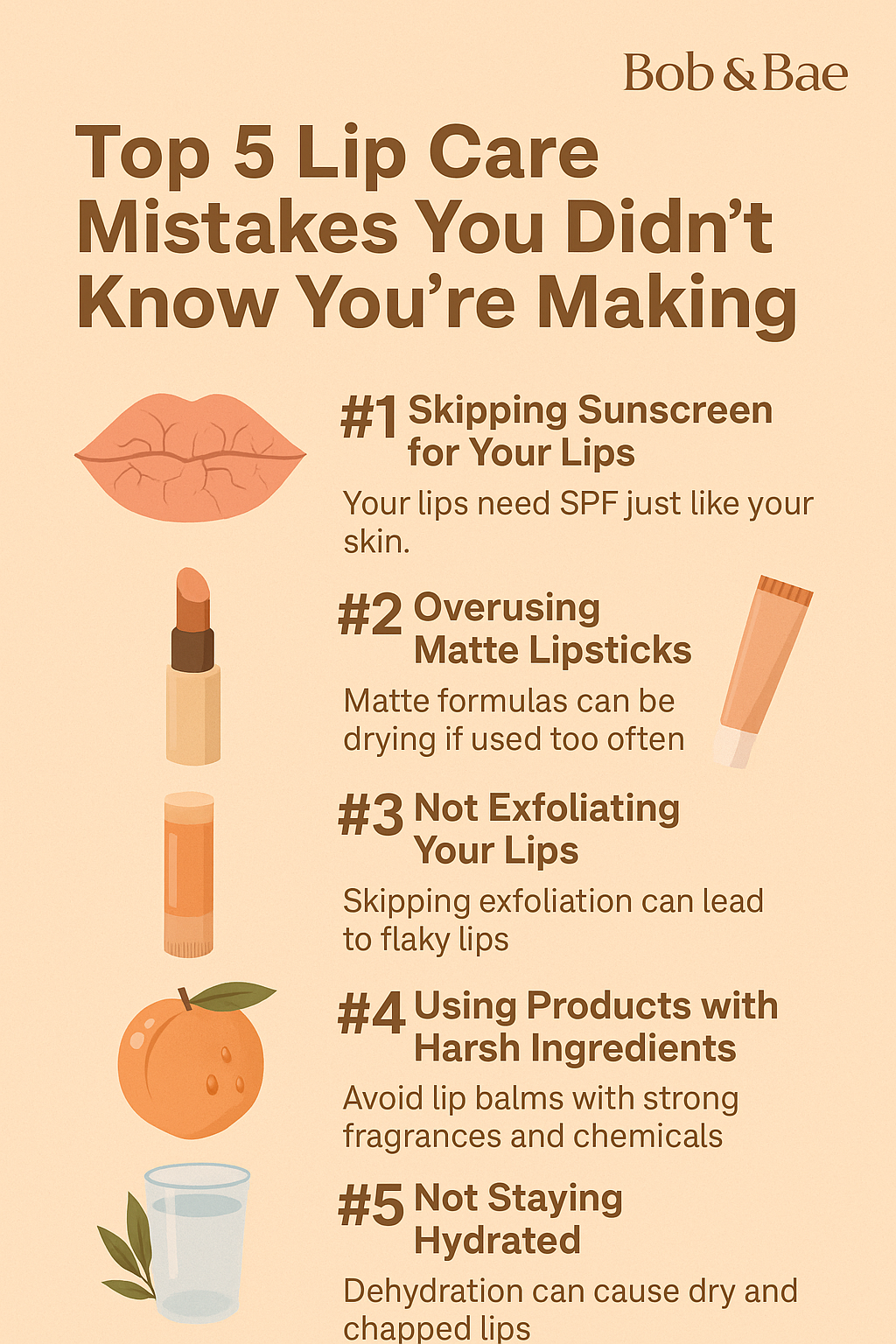 Top 5 Lip Care Mistakes to Avoid for Healthier Lips