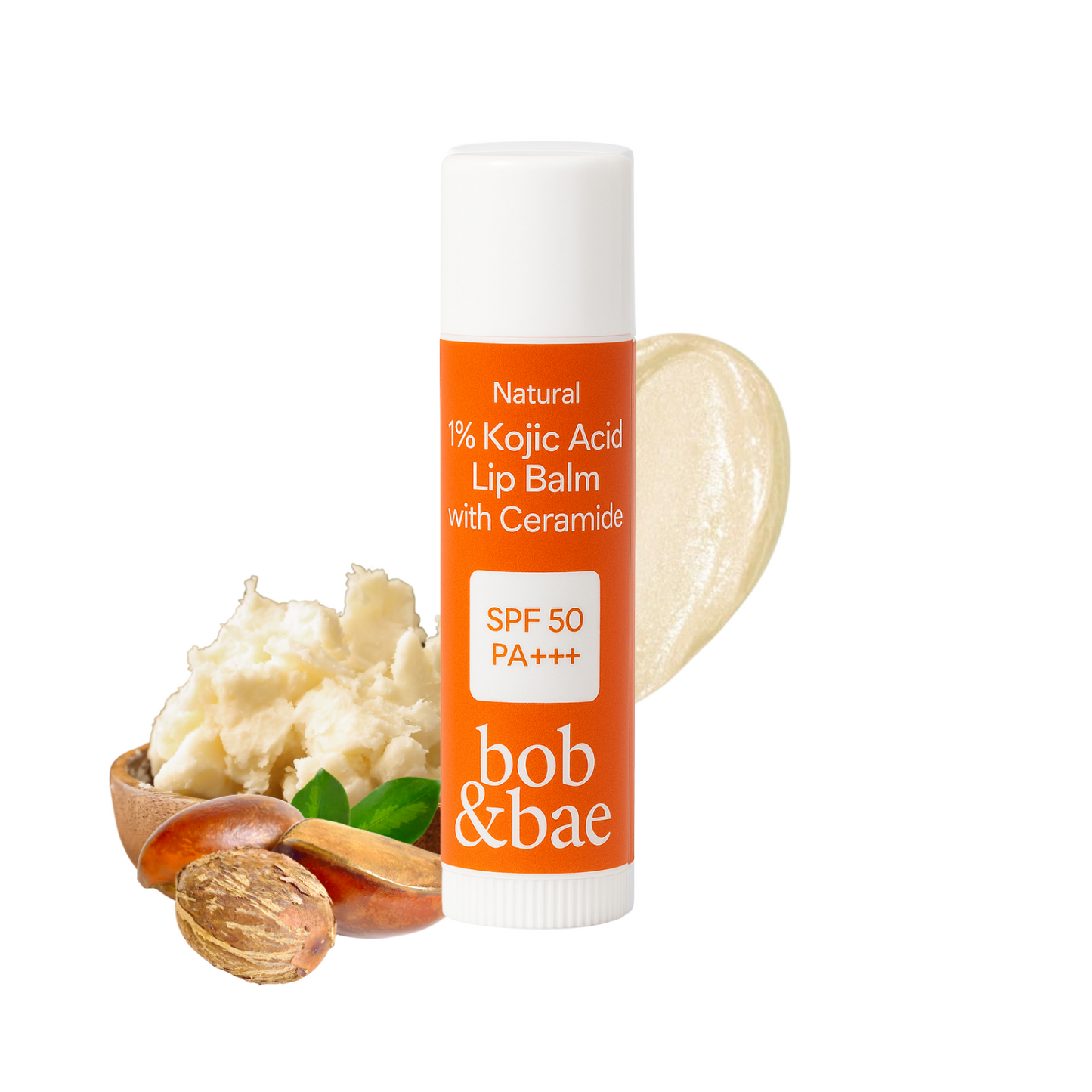 Lip Brightening Balm with SPF 50+ & 1% Kojic Acid, Ceramide & Peptide