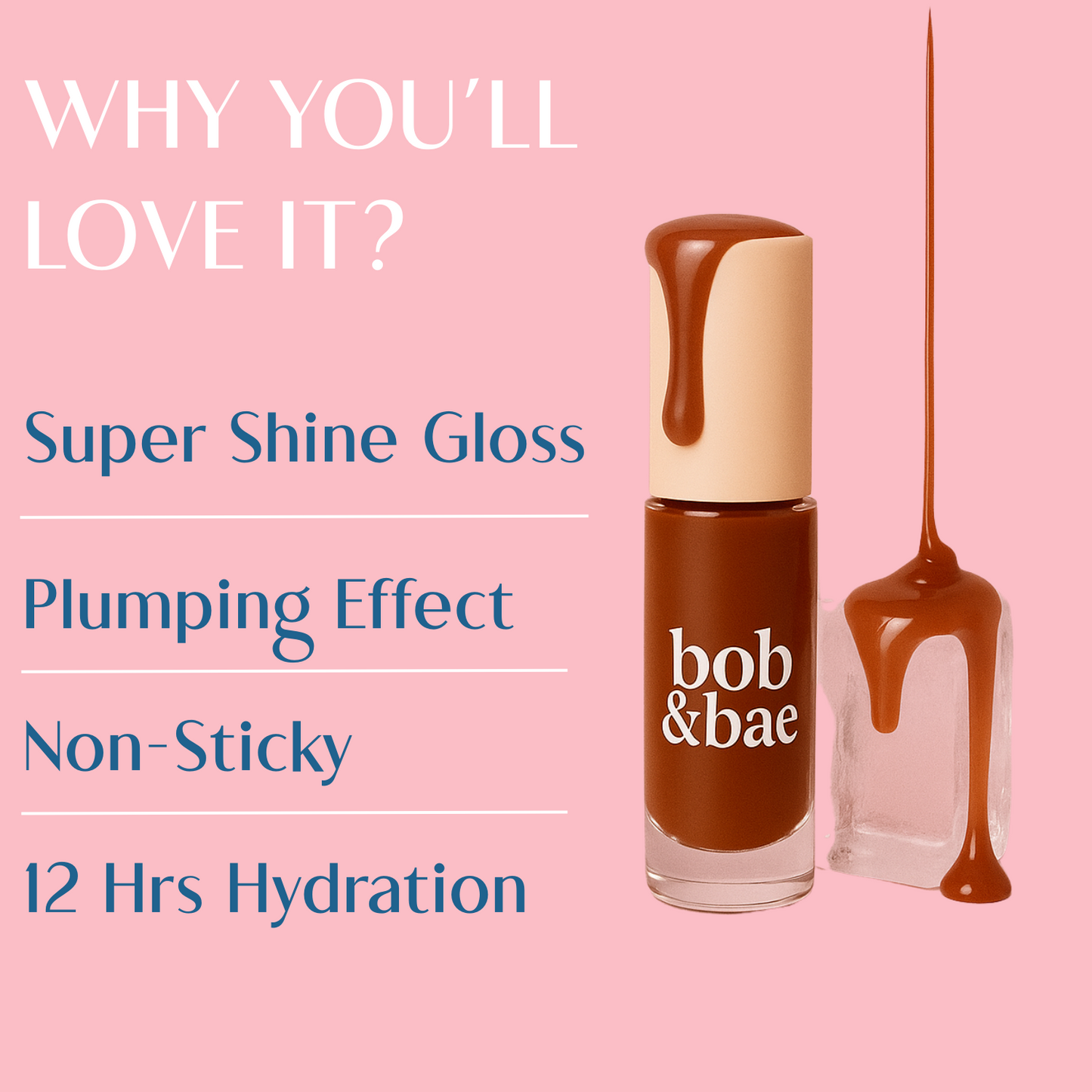Super Shine Lip Gloss – Hyaluronic Acid & Niacinamide | Superlight & Non-Sticky