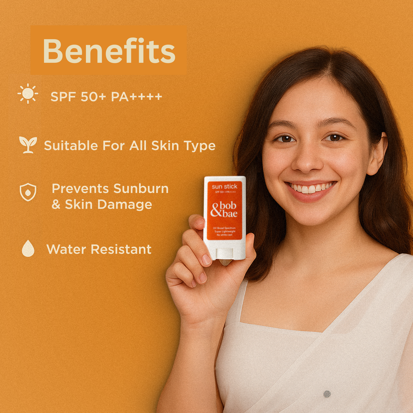 SPF 50+ PA++++ Sunscreen Collection | Stick, Spray & Lotion | No White Cast