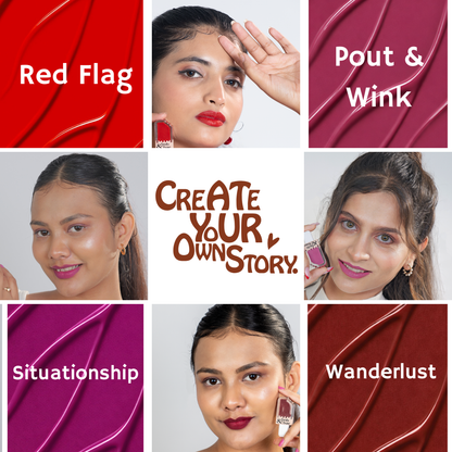 SPF Semi-Matte Liquid Lipstick with SPF 32+, Kojic Acid & Hyaluronic Acid | Long-Lasting 12H Wear