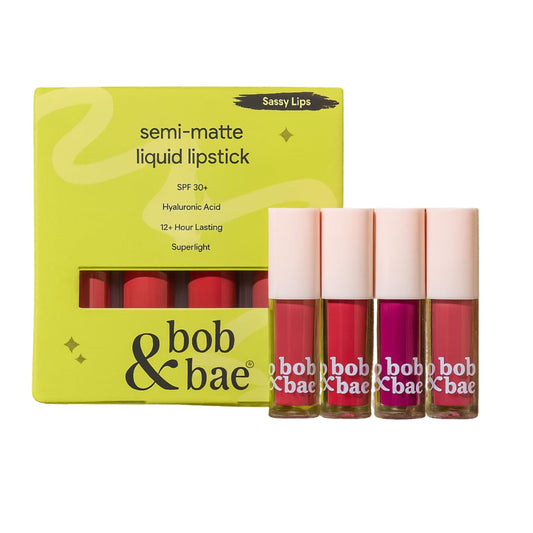 SPF Semi-Matte Liquid Lipstick with SPF 32+, Kojic Acid & Hyaluronic Acid | Long-Lasting 12H Wear