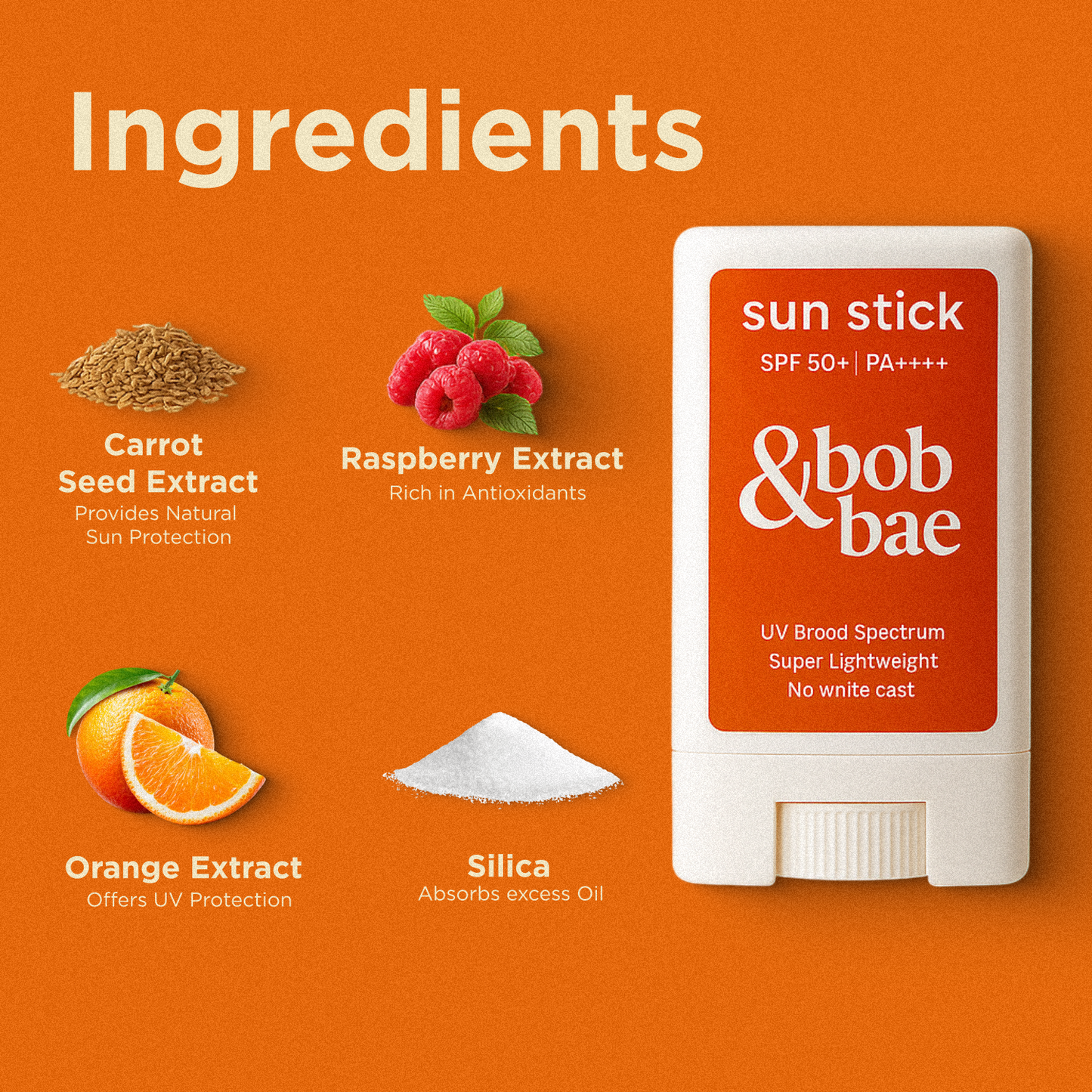 SPF 50+ PA++++ Sunscreen Collection | Stick, Spray & Lotion | No White Cast