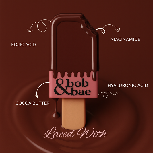 Bob & Bae Whipped Lipstick - AIR KISSED with Kojic Acid| Viral Korean Mousse Lipstick | Matte Finish & Long Lasting | Lip & Cheek Tint | Superlight & Transferproof - 5.5 ml