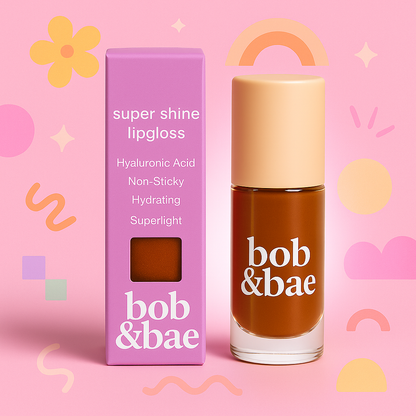 Super Shine Lip Gloss – Hyaluronic Acid & Niacinamide | Superlight & Non-Sticky