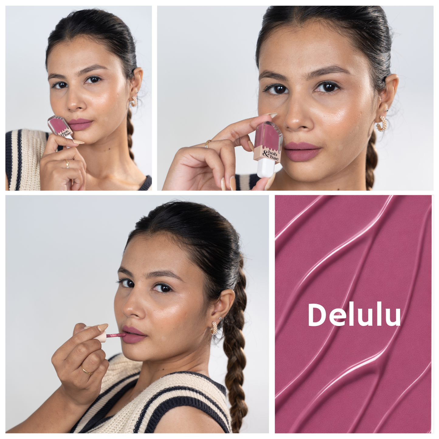 SPF Semi-Matte Liquid Lipstick with SPF 32+, Kojic Acid & Hyaluronic Acid | Long-Lasting 12H Wear