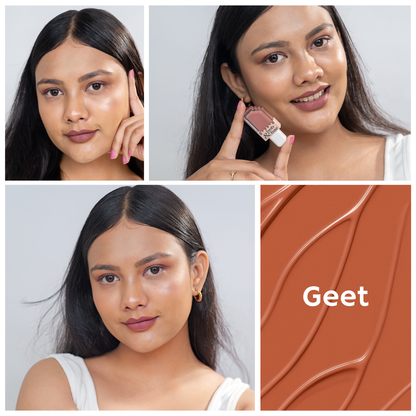 SPF Semi-Matte Liquid Lipstick with SPF 32+, Kojic Acid & Hyaluronic Acid | Long-Lasting 12H Wear