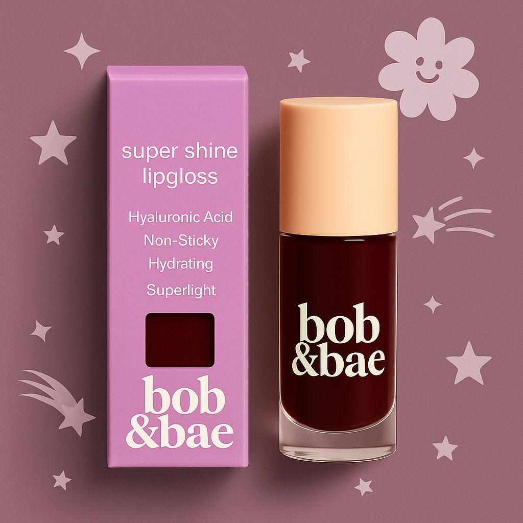 Super Shine Lip Gloss – Hyaluronic Acid & Niacinamide | Superlight & Non-Sticky
