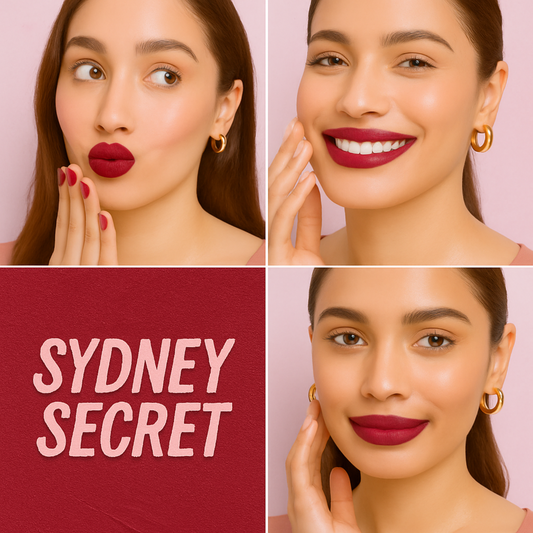 Bob & Bae SPF Semi-Matte Liquid Lipstick - SYDNEY SECRET | SPF 32+ Sun Protection, Kojic Acid & Hyaluronic Acid | Smudge-Proof, Transfer-Proof, Long-Lasting 12H Wear | Hydrating, Vegan & Cruelty-Free | 2ml