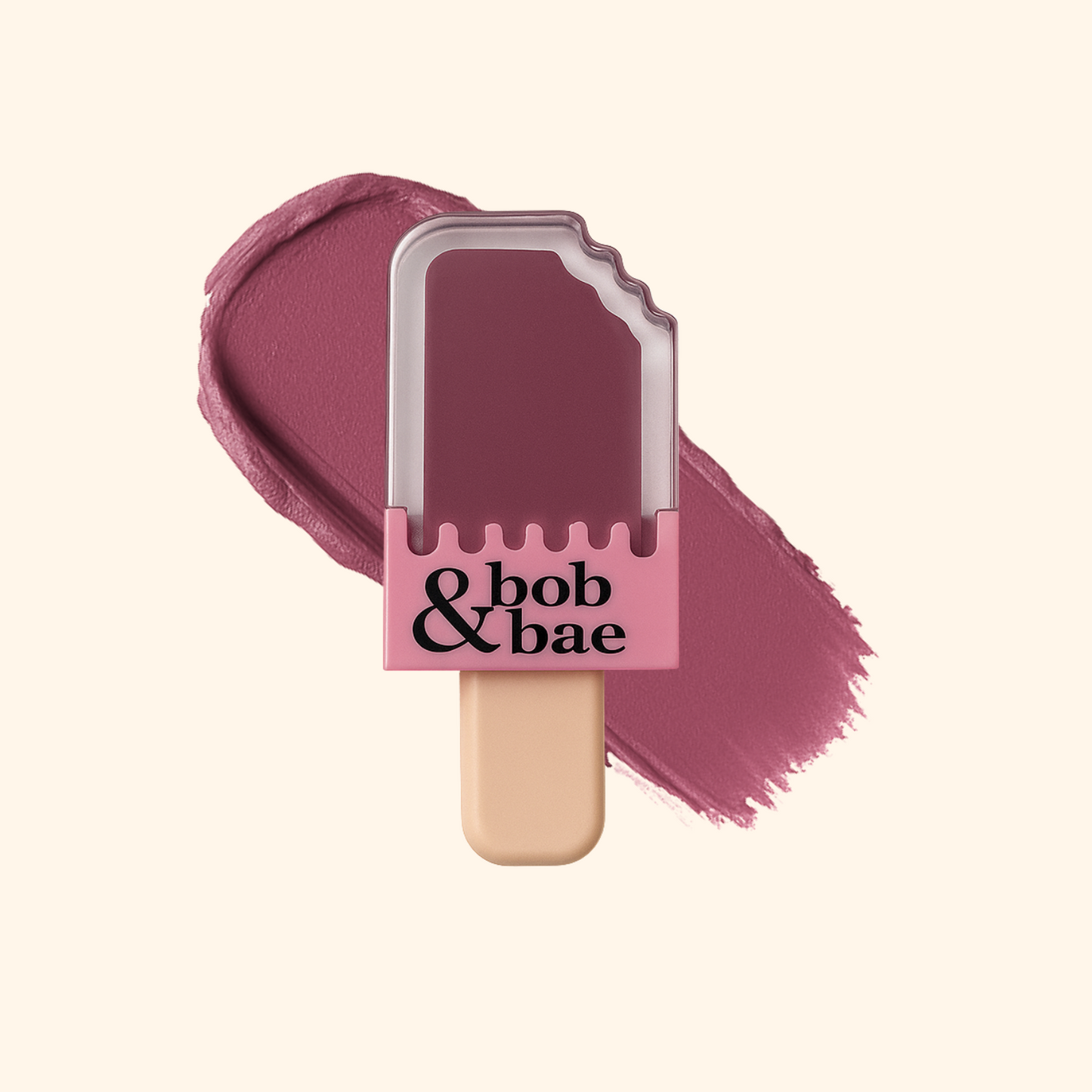 Bob & Bae Whipped Lipstick - JEY with Kojic Acid| Viral Korean Mousse Lipstick | Matte Finish & Long Lasting | Lip & Cheek Tint | Superlight & Transferproof - 5.5 ml