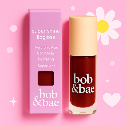 Super Shine Lip Gloss – Hyaluronic Acid & Niacinamide | Superlight & Non-Sticky