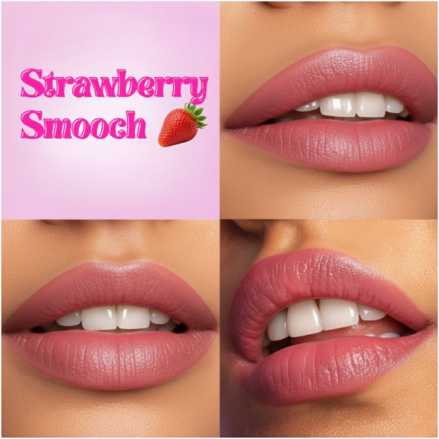 Bob & Bae Cotton Candy pH Lipstick - Strawberry Smooch | Colour Changing Lip Balm + Build-a-Blush | pH Balanced Hydrating Lip Tint | Glides Smooth & Adapts to You | All-Day Tint – 3.5g