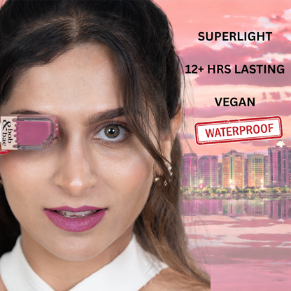 SPF Semi-Matte Liquid Lipstick with SPF 32+, Kojic Acid & Hyaluronic Acid | Long-Lasting 12H Wear