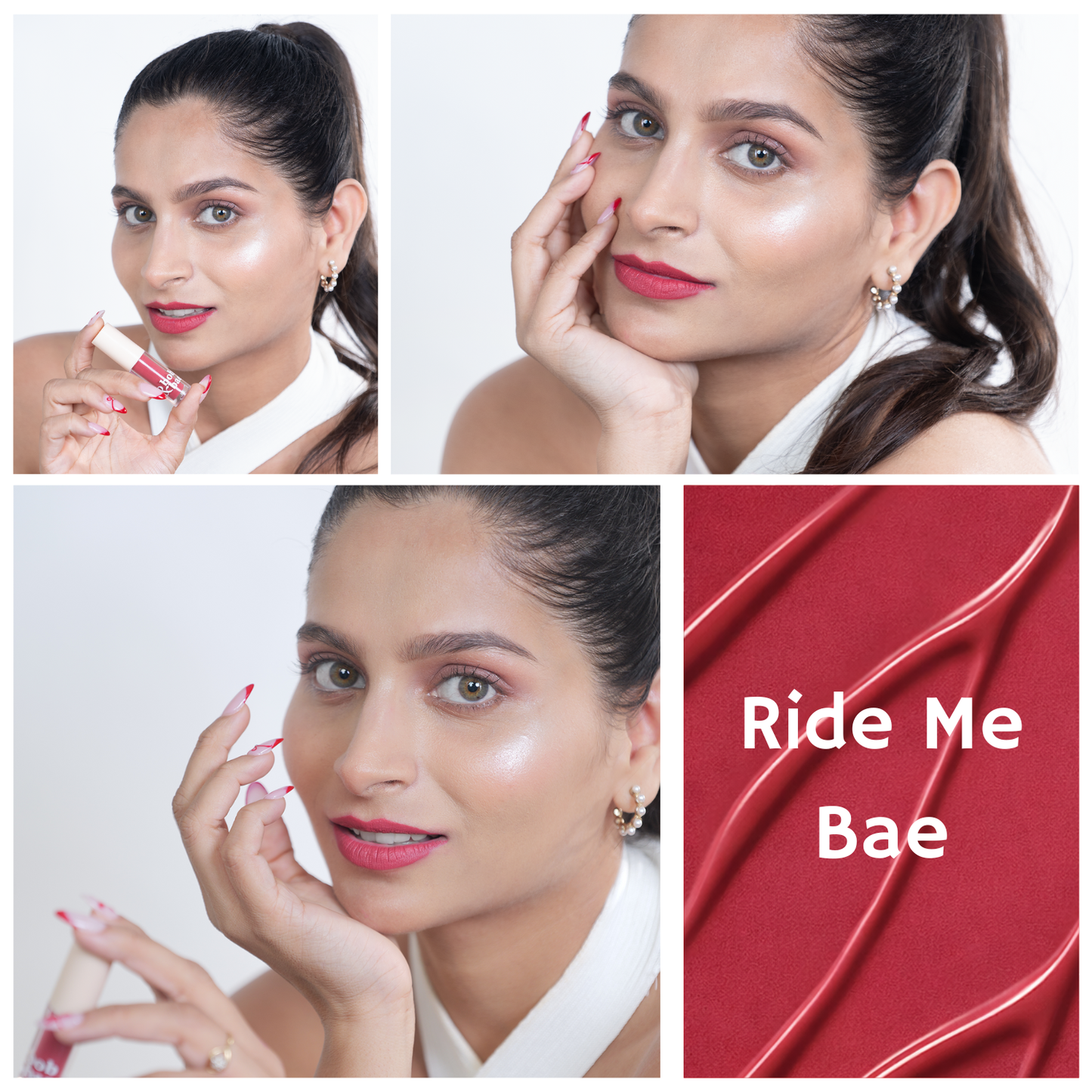 SPF Semi-Matte Liquid Lipstick with SPF 32+, Kojic Acid & Hyaluronic Acid | Long-Lasting 12H Wear