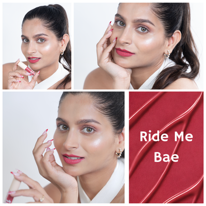 SPF Semi-Matte Liquid Lipstick with SPF 32+, Kojic Acid & Hyaluronic Acid | Long-Lasting 12H Wear