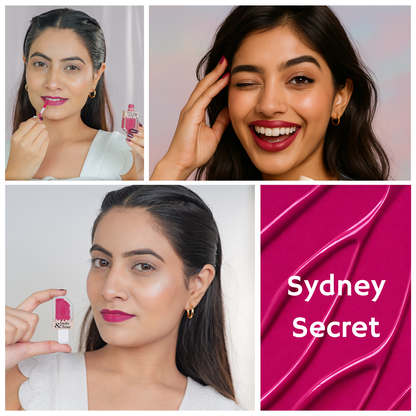 SPF Semi-Matte Liquid Lipstick with SPF 32+, Kojic Acid & Hyaluronic Acid | Long-Lasting 12H Wear