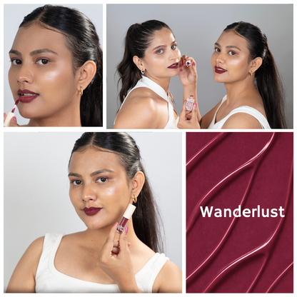 SPF Semi-Matte Liquid Lipstick with SPF 32+, Kojic Acid & Hyaluronic Acid | Long-Lasting 12H Wear